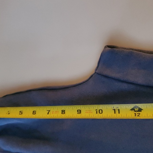 Aerie Spring Street Skater Pants Size XS Side Slit Blue Seam Leg - Picture 13 of 13